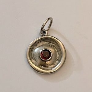 NWOT Waxing Poetic sterling silver birthstone charm.